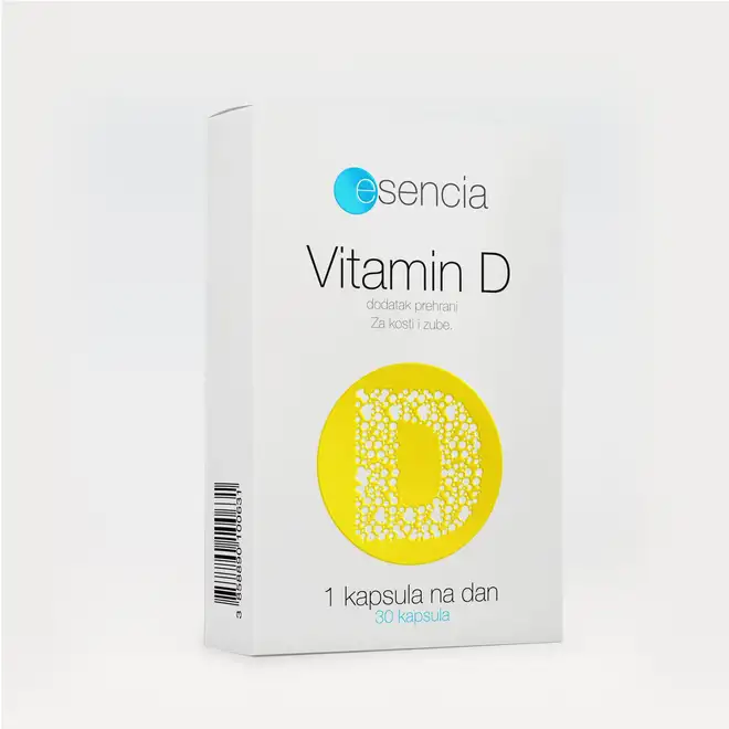 Esencia Vitamin D, 30 kapsula-0
