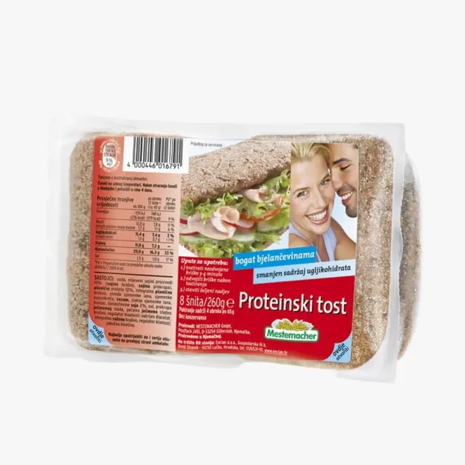 Proteinski tost, 260 g-0