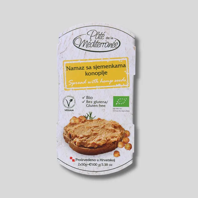 Namaz od slanutka s konopljom BIO 2x50g-0