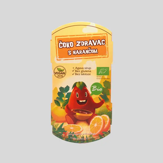 Čoko namaz s narančom 2x50 g BIO-0