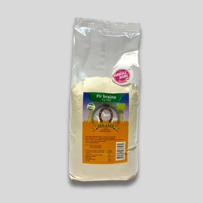 Pirovo brašno tip 550 bio Eko Jazo 1 kg-0