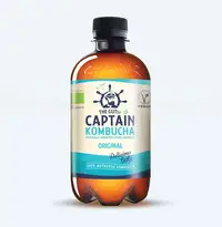 Captain Kombucha Original 400ml, BIO