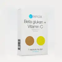 Beta glukan 250+vitamin C, 30 kapsula
