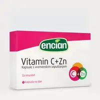 Vitamin C+ZN, 30 kapsula