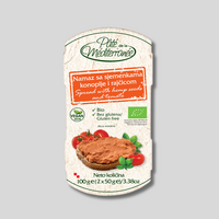 Namaz od slanutka sjemenki konoplje i rajčice BIO 2x50g