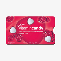 JAKE malina bomboni bez šećera s vitaminom C, 15 komada