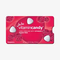 JAKE malina bomboni bez šećera s vitaminom C, 15 komada