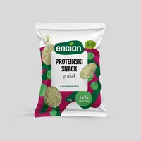 Proteinski snack od graška s morskom soli bez glutena BIO 50 g